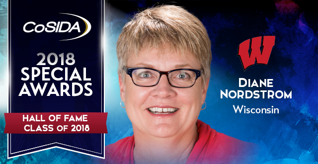Special Awards Salute: Diane Nordstrom (University of Wisconsin), CoSIDA Hall of Fame